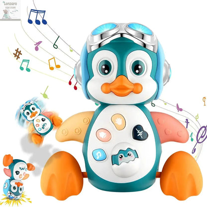Interactieve Muzikale Pinguïn voor Baby's en Peuters - Lonzaro Kids