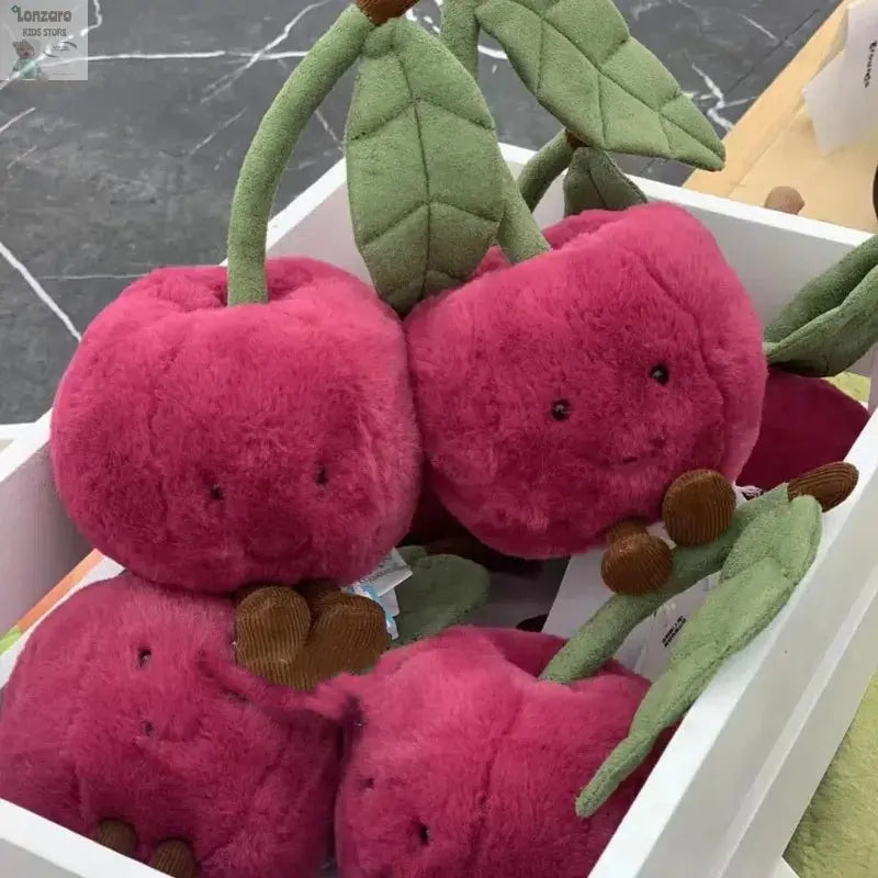 Jelly Cat Peach Pear Cherry Pop Lachend - Lonzaro Kids