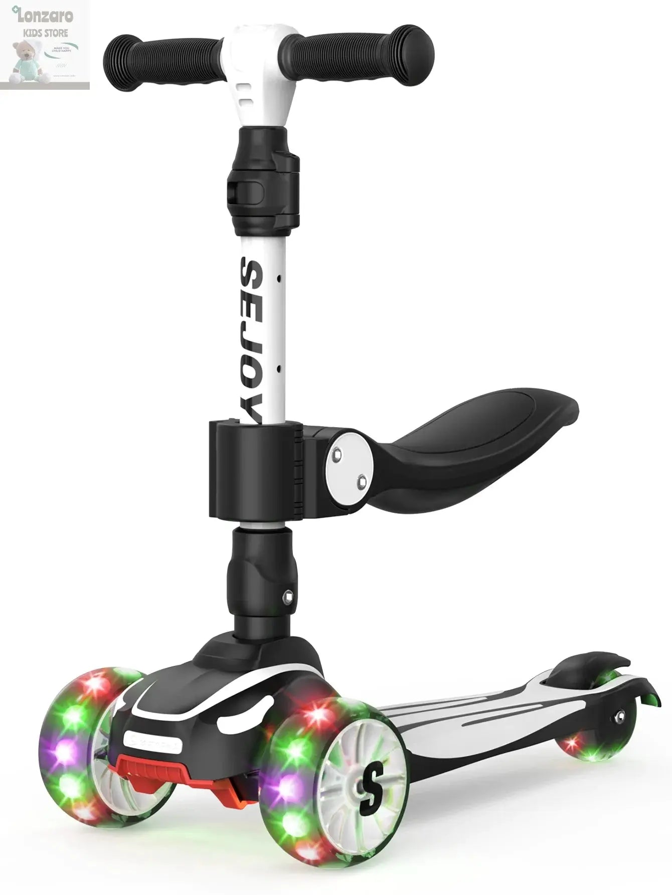 Kinderstep Driewieler met LED-knipperlicht Lonzaro Kids