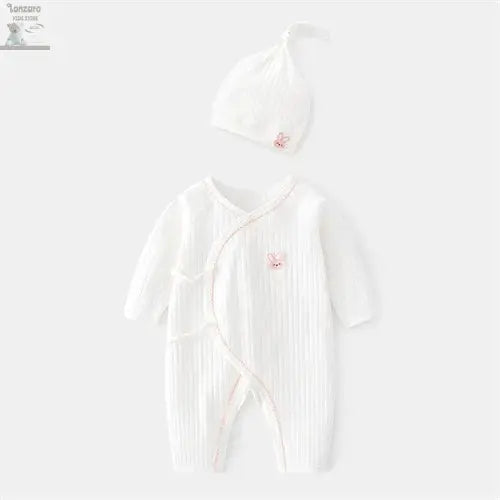 Lichtgewicht Katoenen Romper voor Pasgeborenen 0-6M - Lonzaro Kids