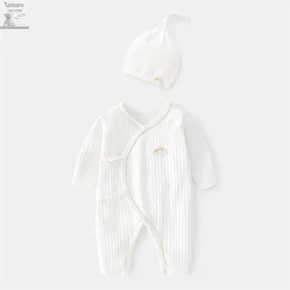 Lichtgewicht Katoenen Romper voor Pasgeborenen 0-6M - Lonzaro Kids