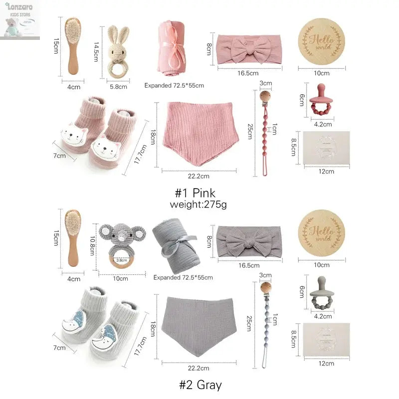 Liefdevolle Babyherinneringen Set - Lonzaro Kids