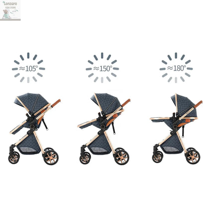 Lightweight Kinderwagen 3-IN-1 Luxury - Lonzaro Kids