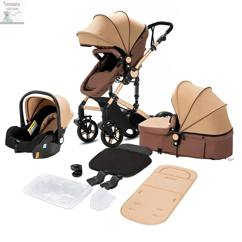 Lightweight Kinderwagen 3-IN-1 Luxury - Lonzaro Kids