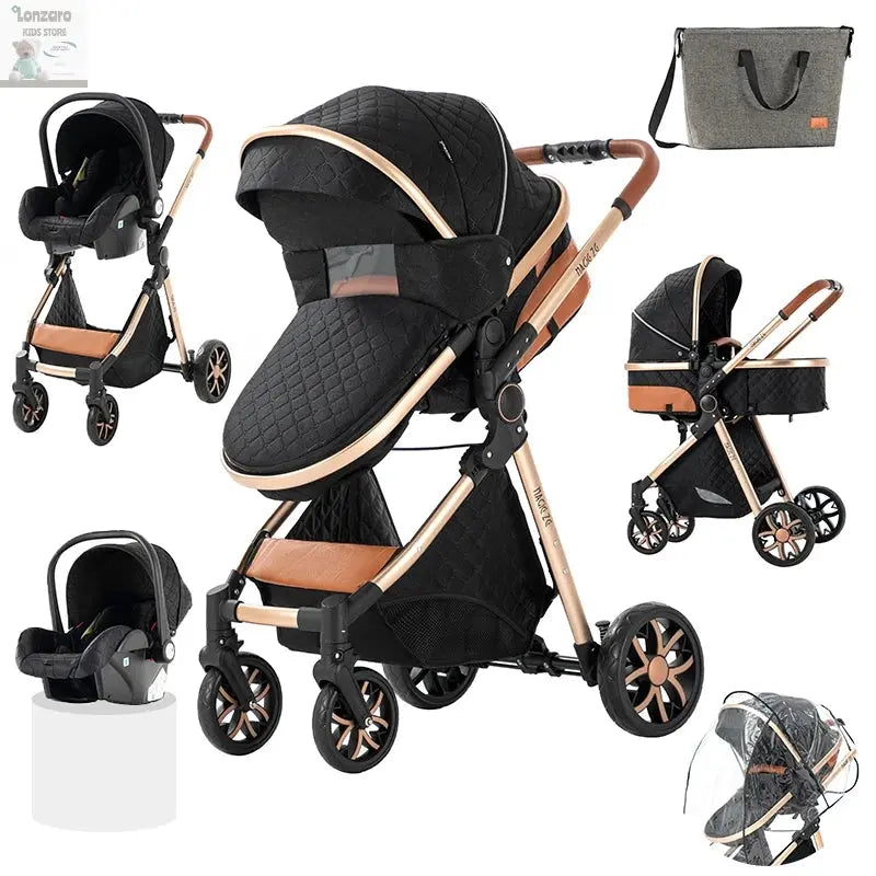 Lightweight Kinderwagen 3-IN-1 Luxury - Lonzaro Kids