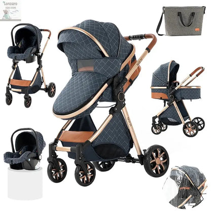 Lightweight Kinderwagen 3-IN-1 Luxury - Lonzaro Kids