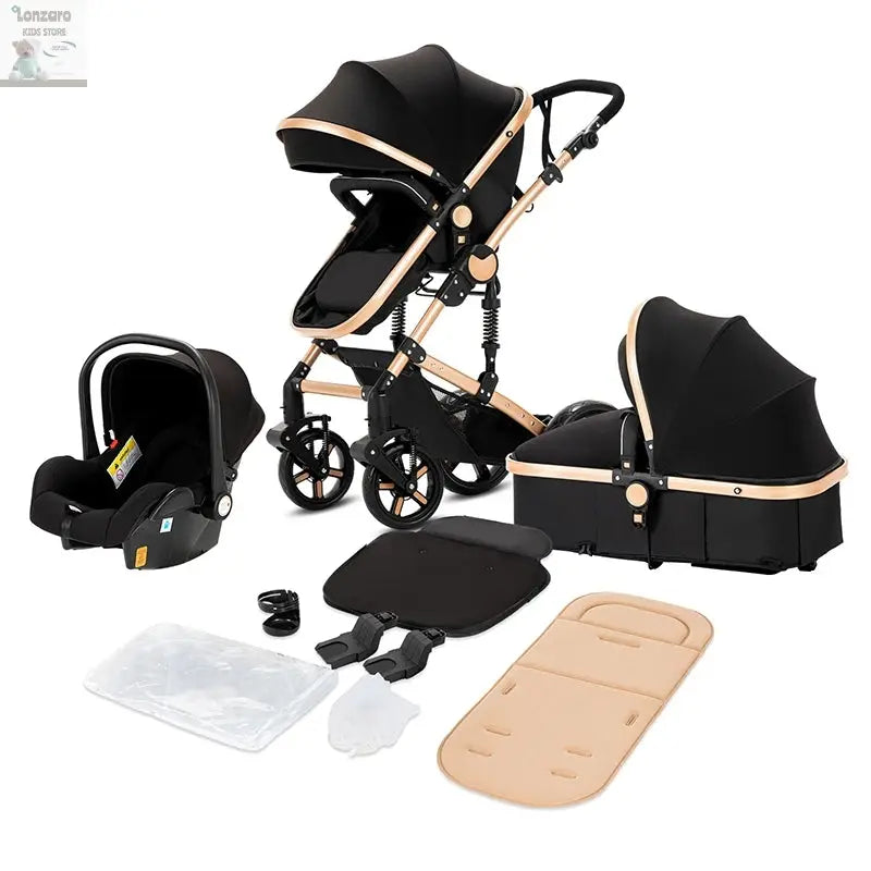 Lightweight Kinderwagen 3-IN-1 Luxury - Lonzaro Kids