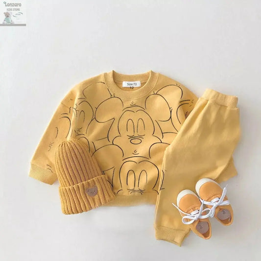 MINISO Zomer Baby Set - T-shirt & Shorts - Lonzaro Kids