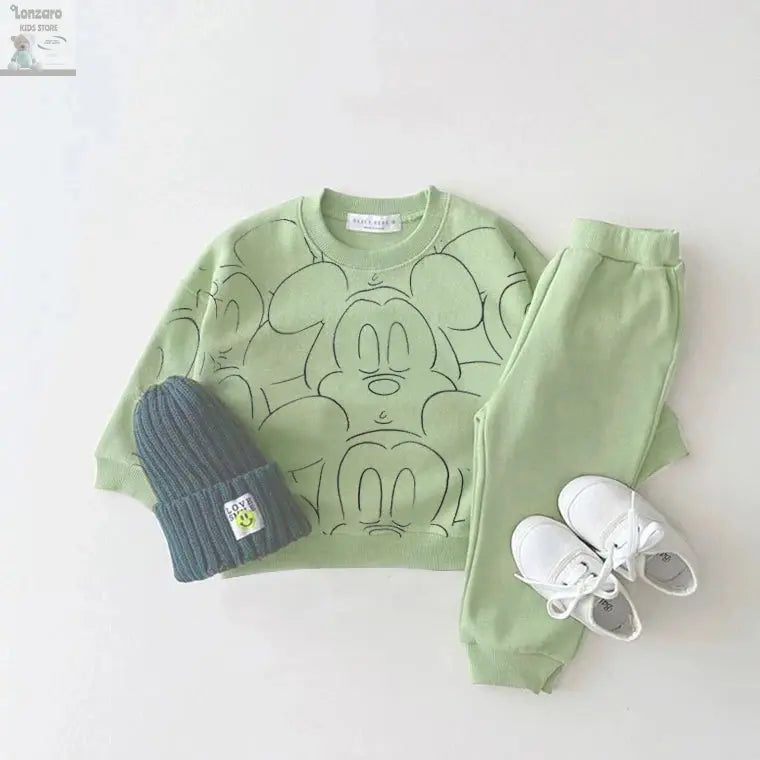 MINISO Zomer Baby Set - T-shirt & Shorts - Lonzaro Kids
