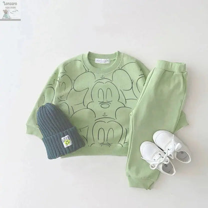 MINISO Zomer Baby Set - T-shirt & Shorts - Lonzaro Kids