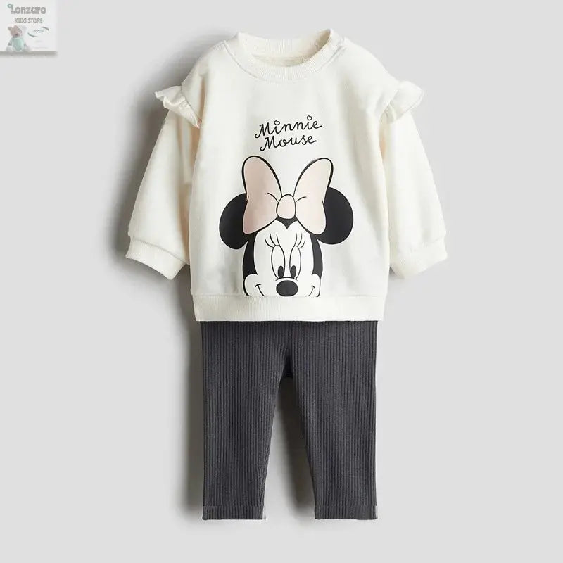 Minnie Mouse Baby Sweater & Pants Lonzaro Kids