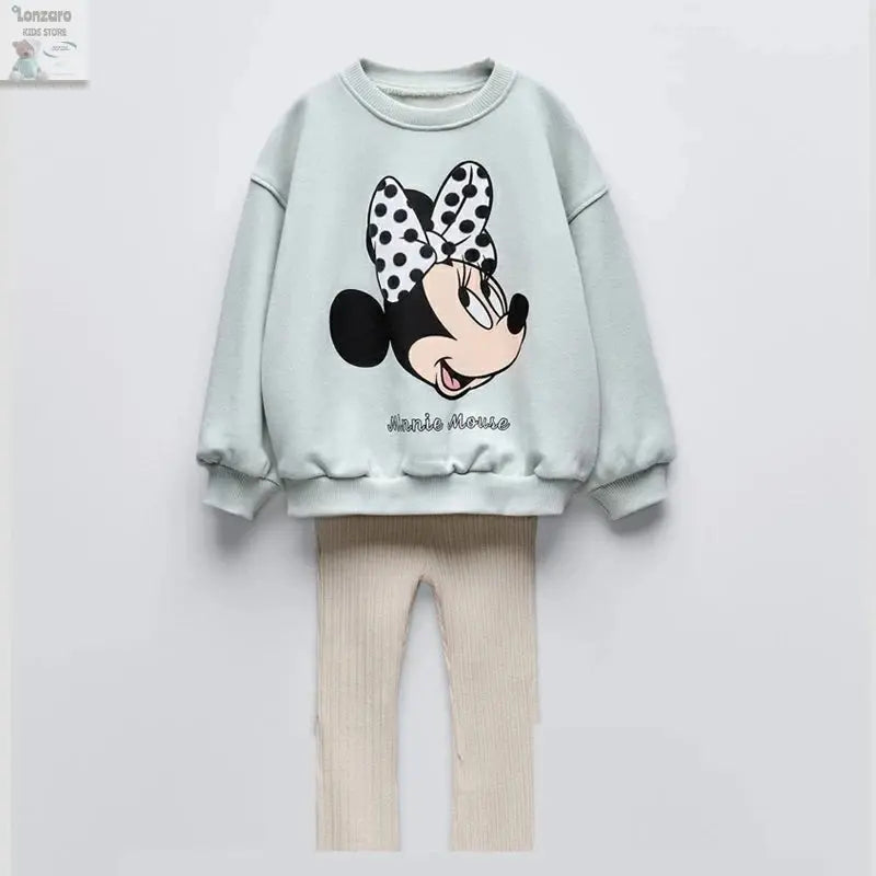 Minnie Mouse Baby Sweater & Pants Lonzaro Kids
