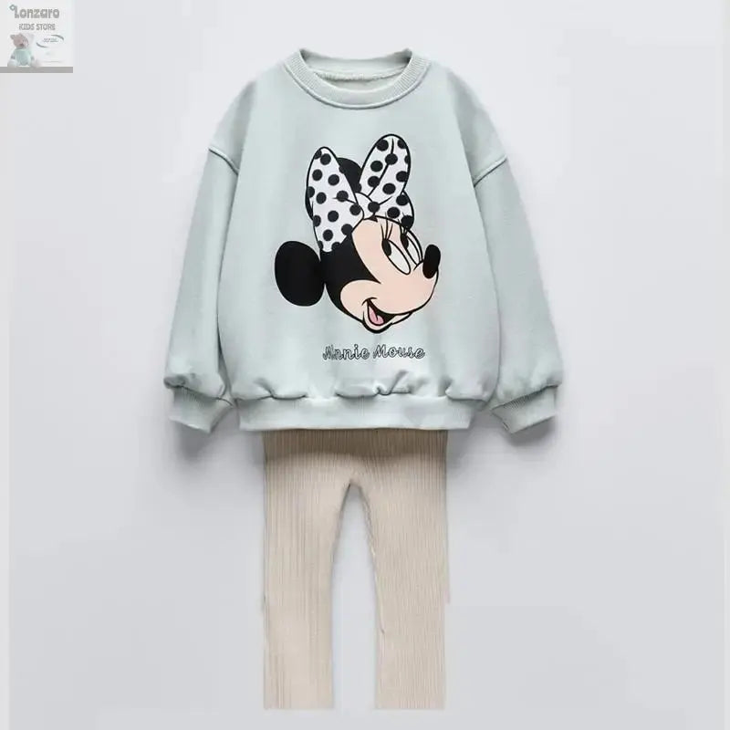 Minnie Mouse Baby Sweater & Pants Lonzaro Kids