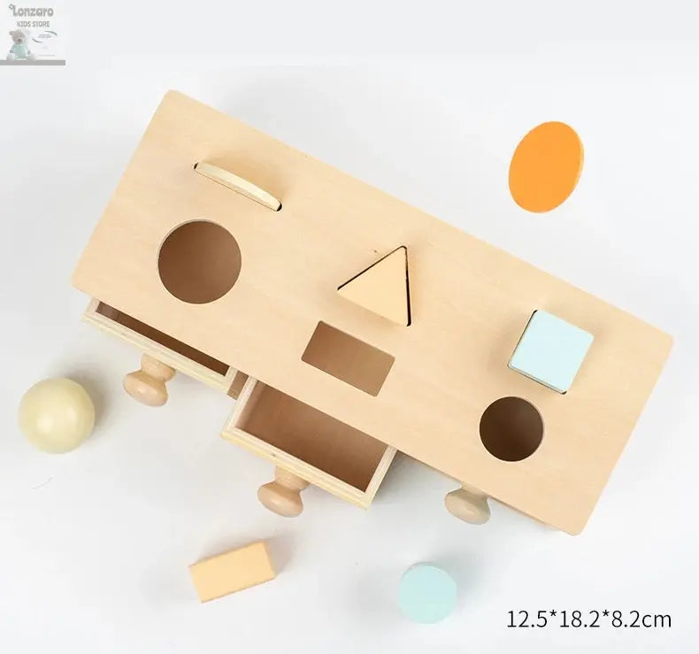 Montessori 5-in-1 Speelgoeddoos voor Peuters - Lonzaro Kids