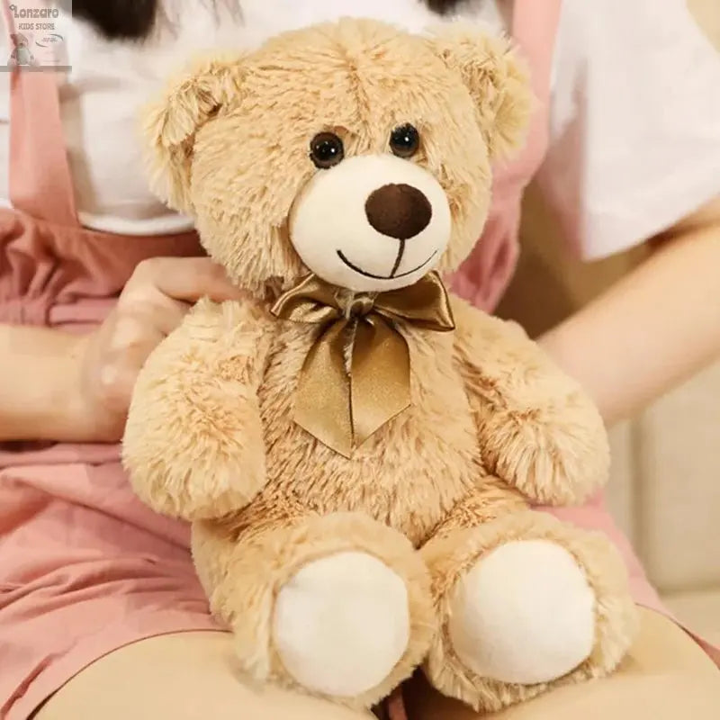 New Hot Christmas Bear Lovely Teddy Bear Plush Toys Stuffed Cute Bear Doll Boys&Girls Valentine's Gift Kids Baby Christmas Gift Lonzaro Kids