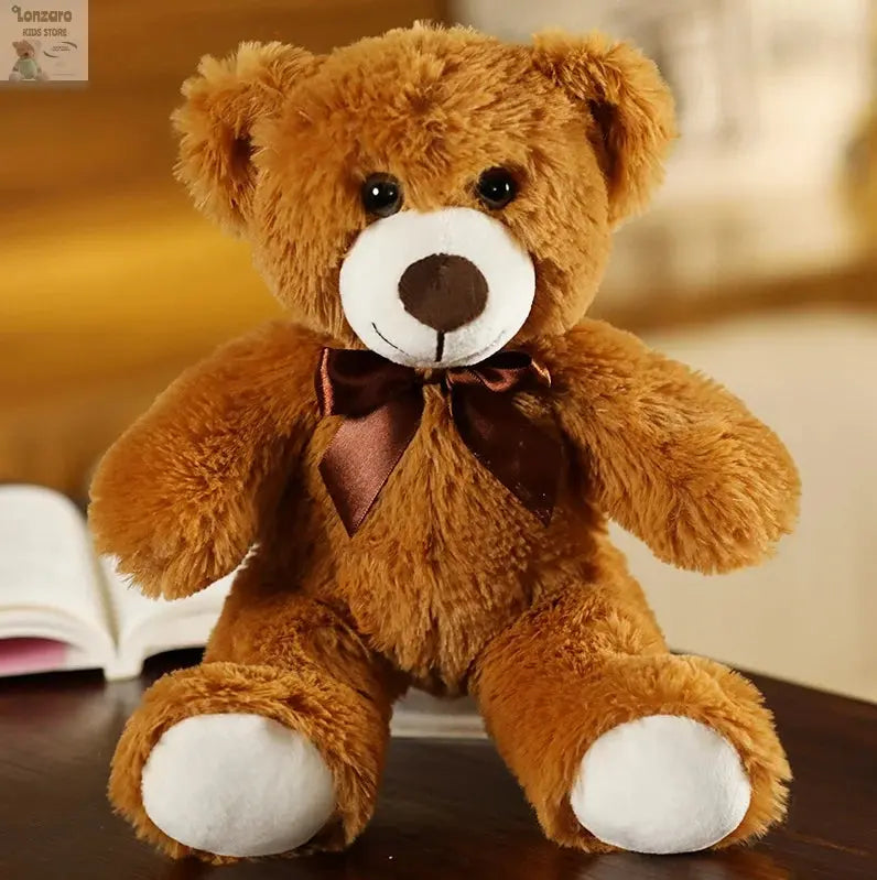 New Hot Christmas Bear Lovely Teddy Bear Plush Toys Stuffed Cute Bear Doll Boys&Girls Valentine's Gift Kids Baby Christmas Gift Lonzaro Kids