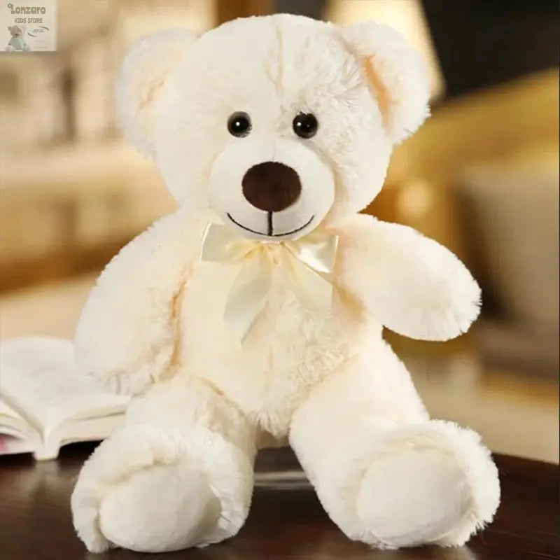 New Hot Christmas Bear Lovely Teddy Bear Plush Toys Stuffed Cute Bear Doll Boys&Girls Valentine's Gift Kids Baby Christmas Gift Lonzaro Kids