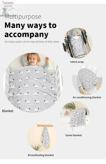 Zacht Baby Dekentje - Lonzaro Kids