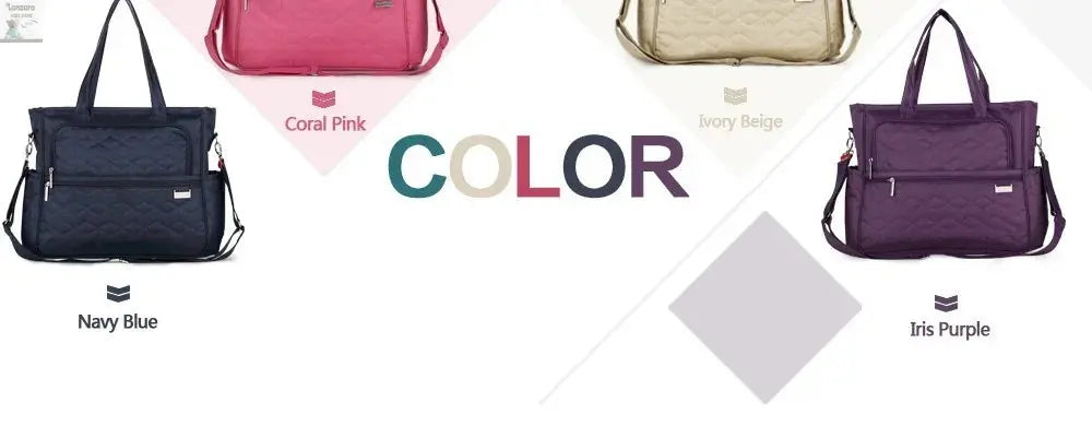 Nylon Multifunctionele Luiertas voor Mama's en Baby's - Lonzaro Kids