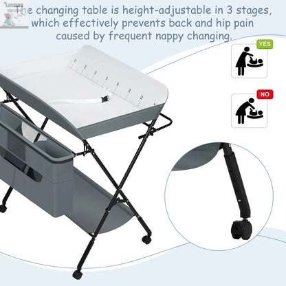 Opvouwbare Baby Verschoontafel Lonzaro Kids