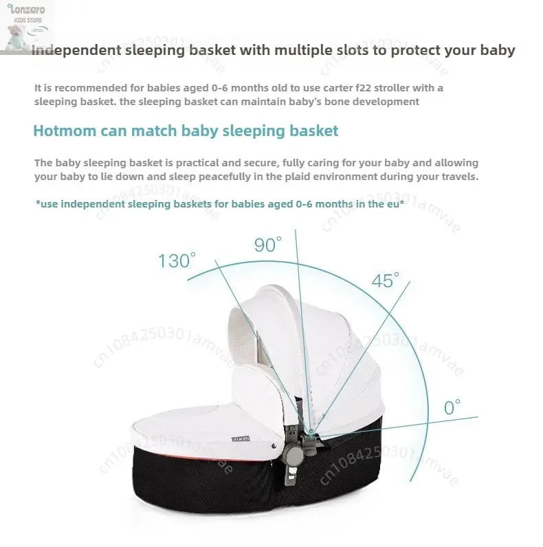 Opvouwbare Lichtgewicht Kinderwagen - Lonzaro Kids