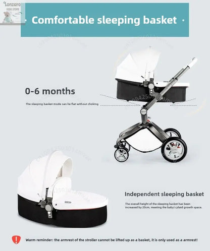 Opvouwbare Lichtgewicht Kinderwagen - Lonzaro Kids