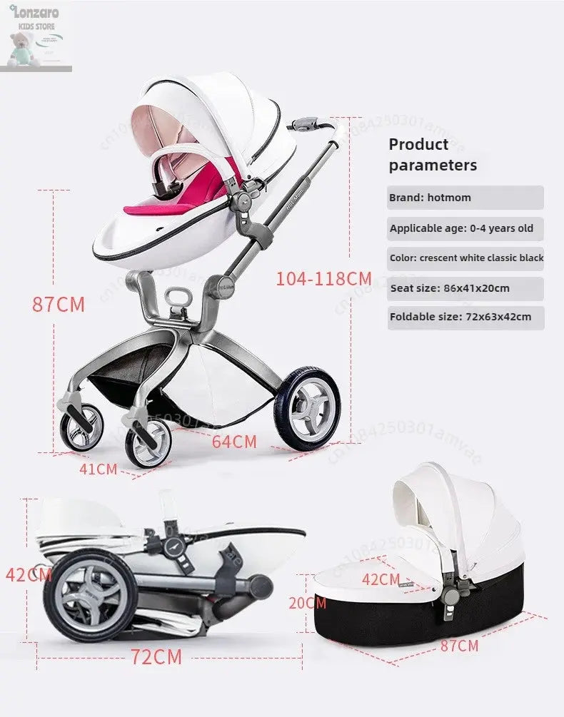 Opvouwbare Lichtgewicht Kinderwagen - Lonzaro Kids