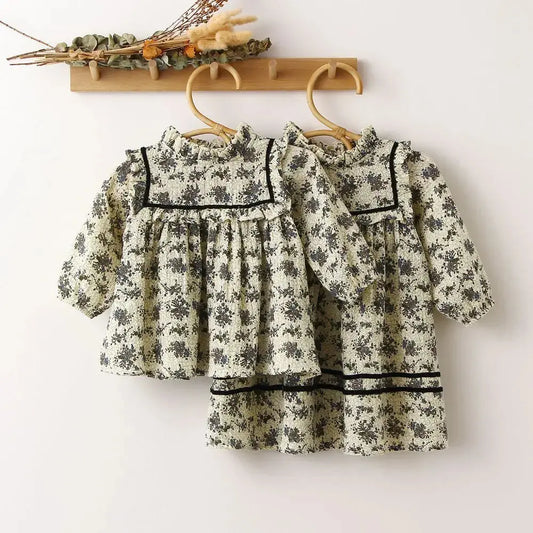 Bloemenjurk Meisjes 1-3 jaar - HiPapa Casual Stijl - Lonzaro Kids