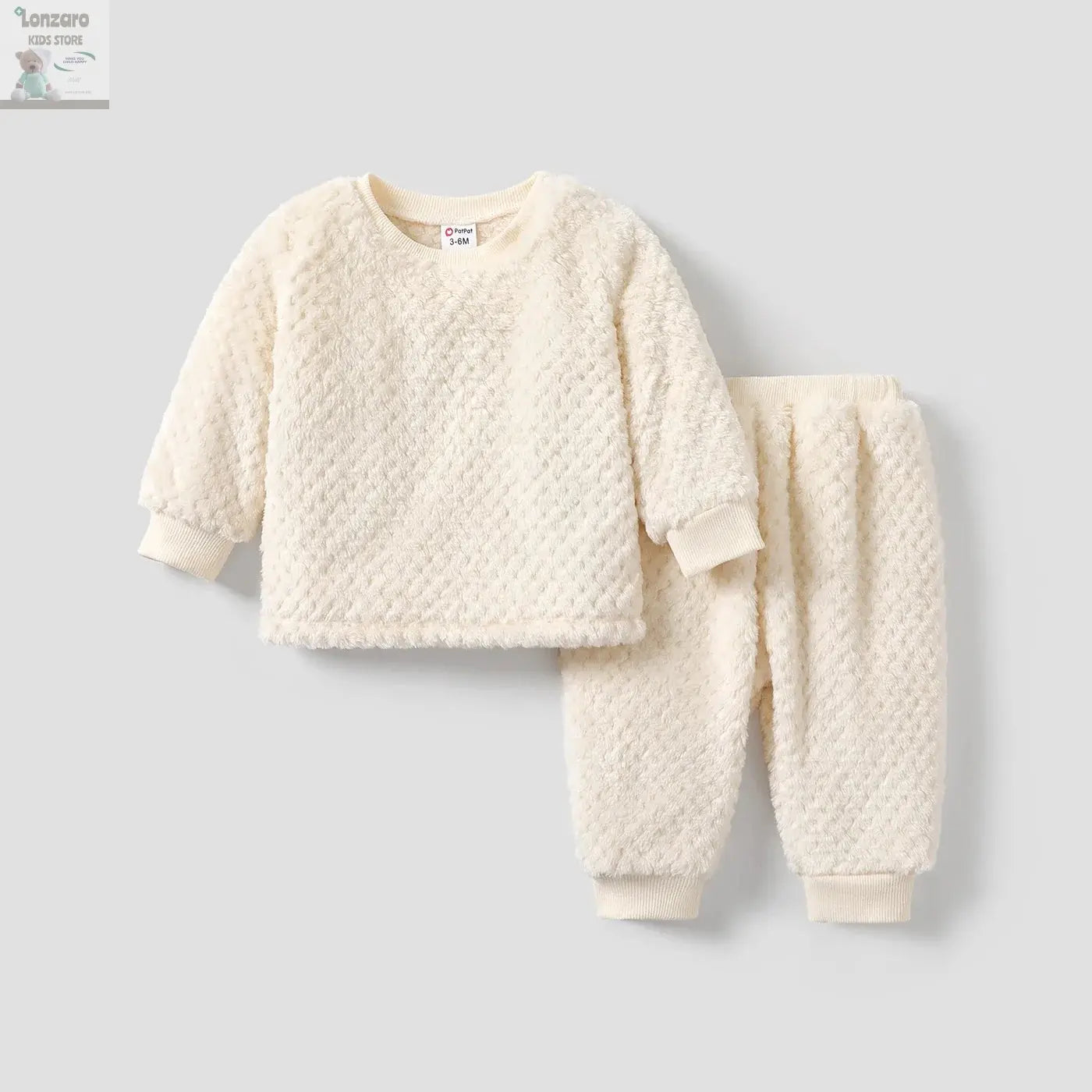 PatPat 2-delige Casual Baby Set - Lonzaro Kids