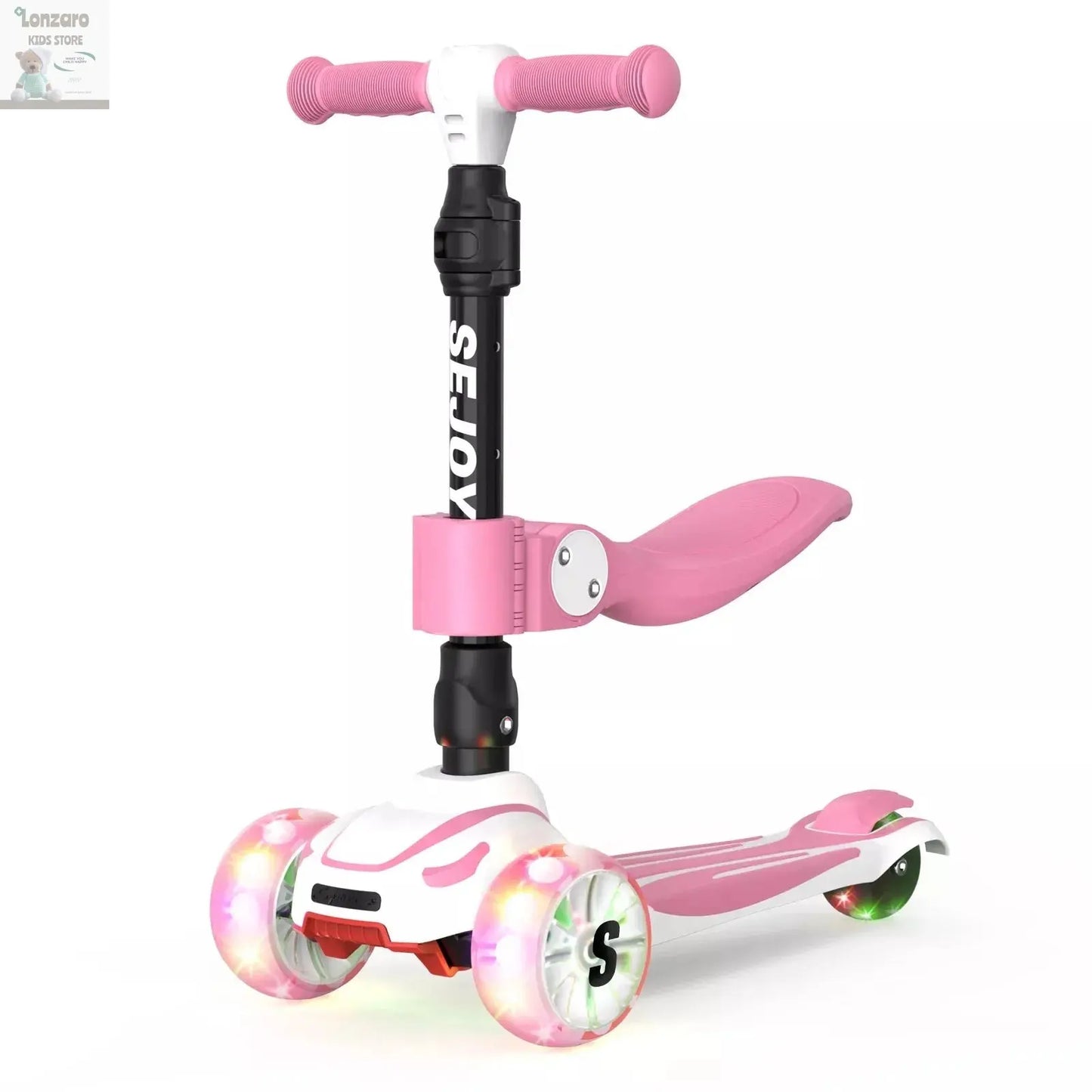 Peuters Scooter Vouwbare Driewieler voor Peuters - Lonzaro Kids