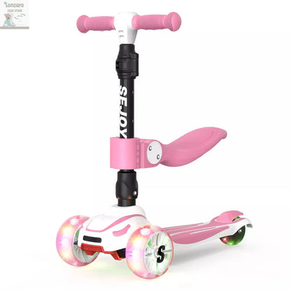 Peuters Scooter Vouwbare Driewieler voor Peuters - Lonzaro Kids