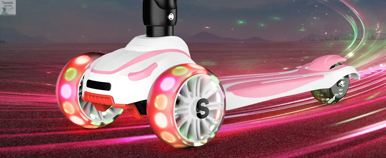 Peuters Scooter Vouwbare Driewieler voor Peuters - Lonzaro Kids