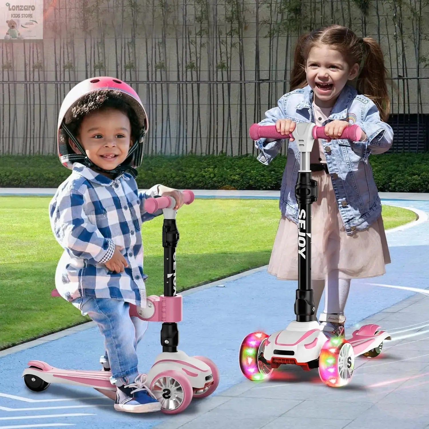 Peuters Scooter Vouwbare Driewieler voor Peuters - Lonzaro Kids