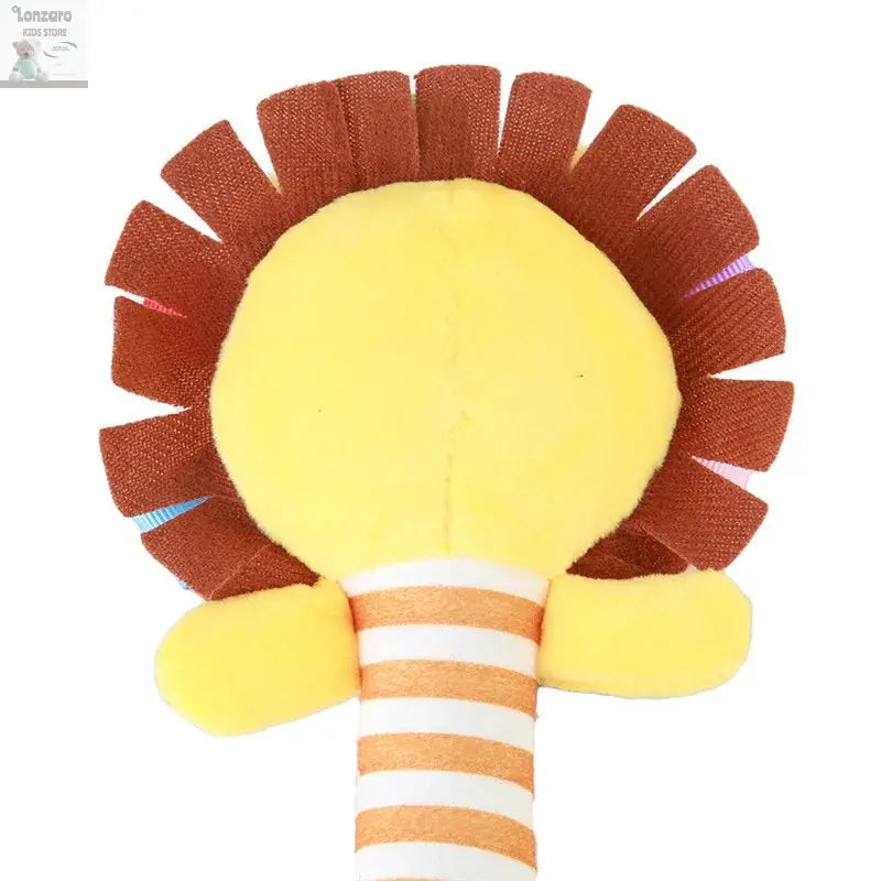 Pluche Dier Rammelaar voor Baby's - Educatief Speelgoed Lonzaro Kids