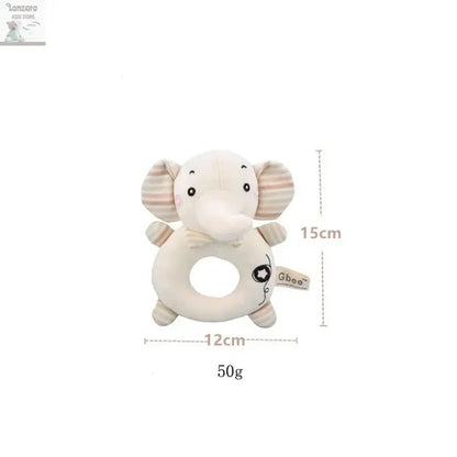 Pluche Dier Rammelaar voor Baby's - Educatief Speelgoed Lonzaro Kids
