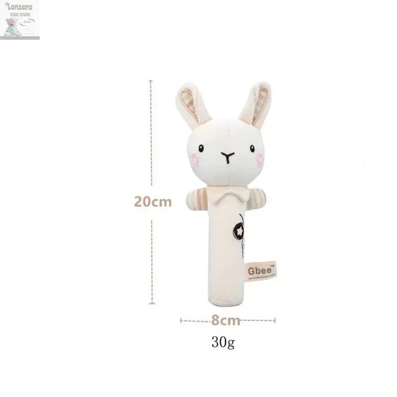 Pluche Dier Rammelaar voor Baby's - Educatief Speelgoed Lonzaro Kids