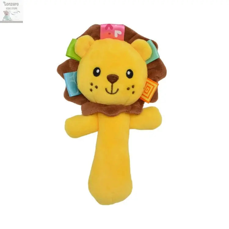 Pluche Dier Rammelaar voor Baby's - Educatief Speelgoed Lonzaro Kids