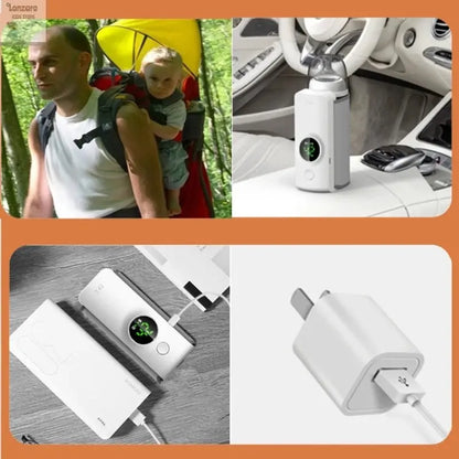 Portable Baby Bottle Warmer Innovative Portable Bottle Warmer Easy Carry Perfect for Keeping Milk Warm During Outings 066B Lonzaro Kids