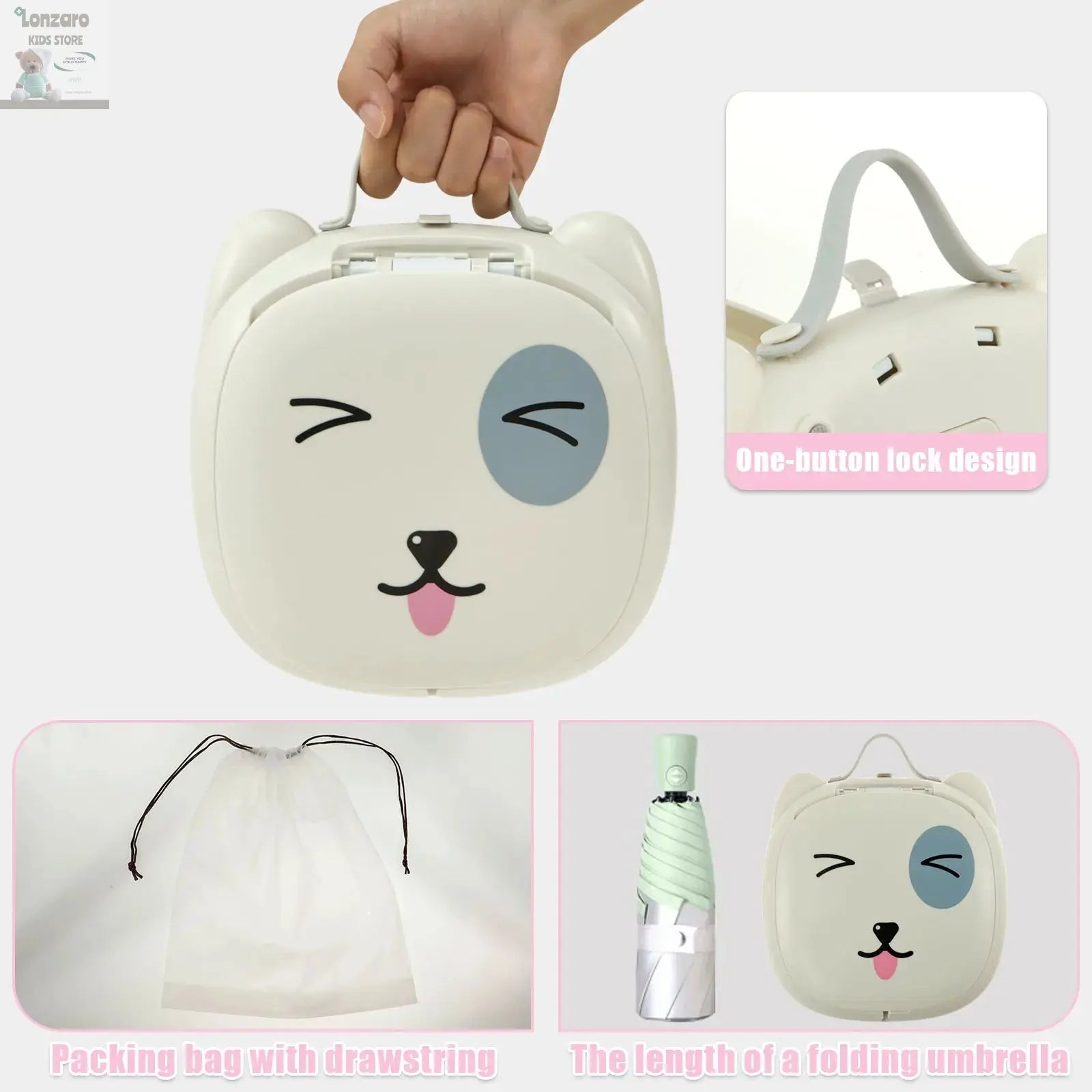 Draagbaar Baby Toilet Anti-slip Kids Training - Lonzaro Kids
