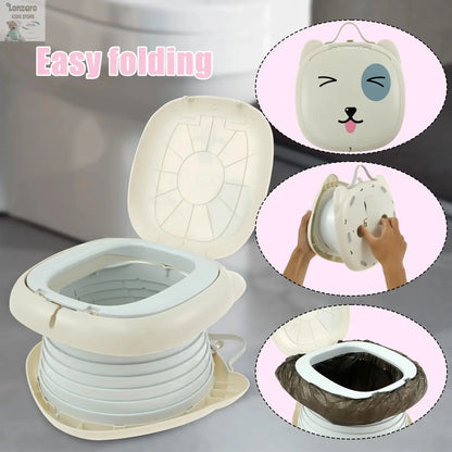 Draagbaar Baby Toilet Anti-slip Kids Training - Lonzaro Kids