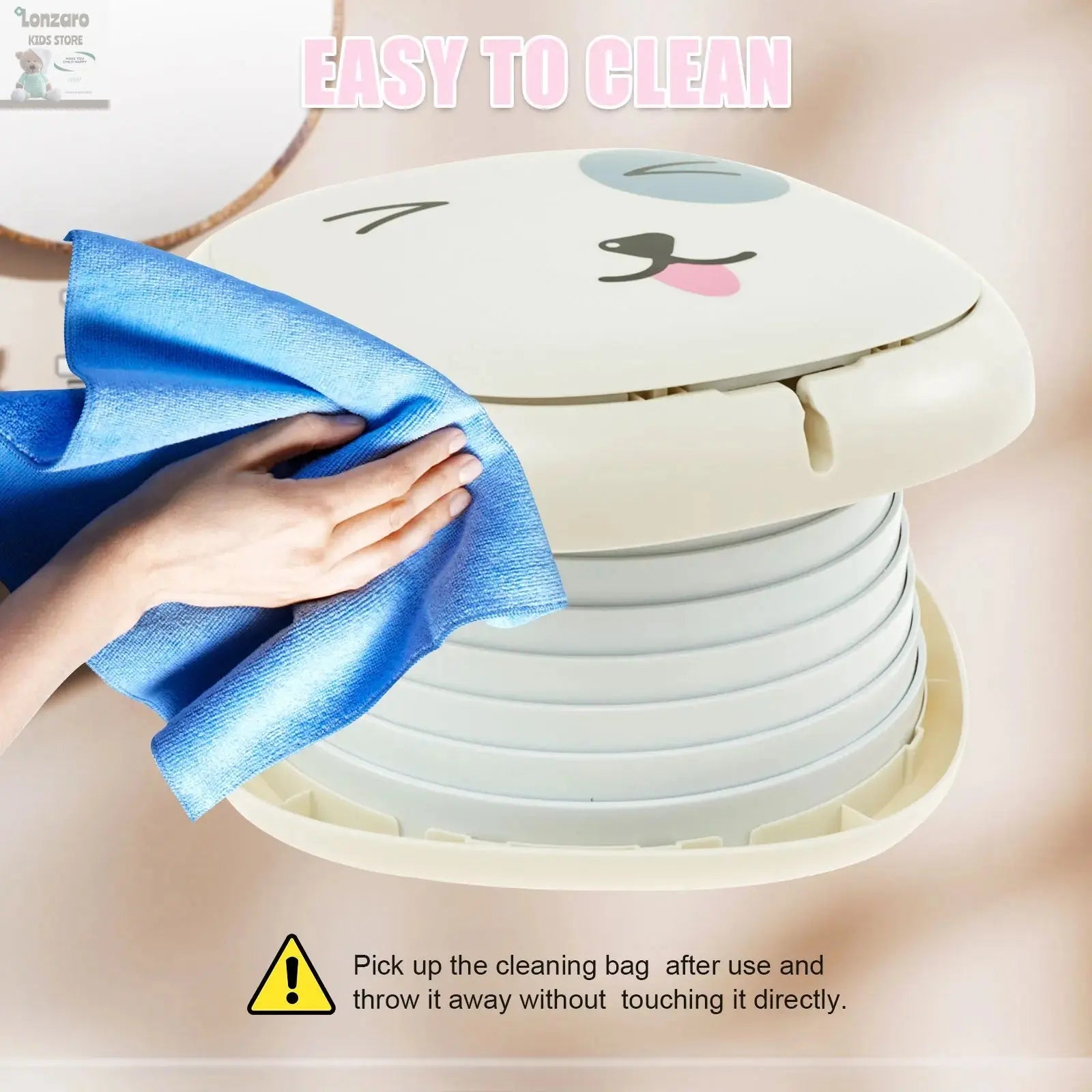 Draagbaar Baby Toilet Anti-slip Kids Training - Lonzaro Kids