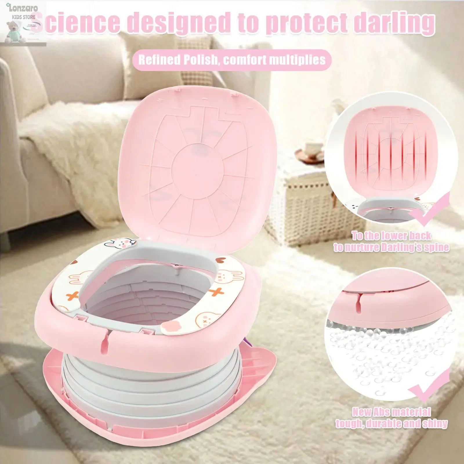 Draagbaar Baby Toilet Anti-slip Kids Training - Lonzaro Kids