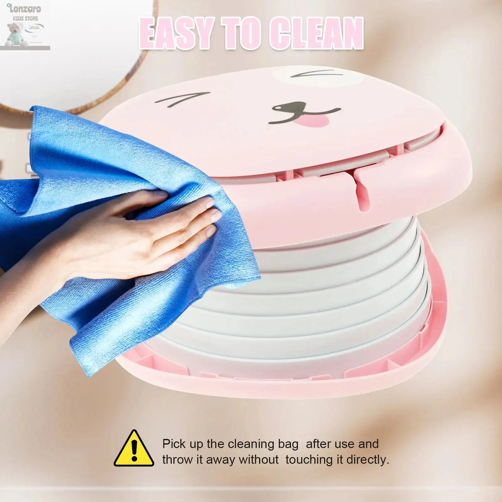 Draagbaar Baby Toilet Anti-slip Kids Training - Lonzaro Kids