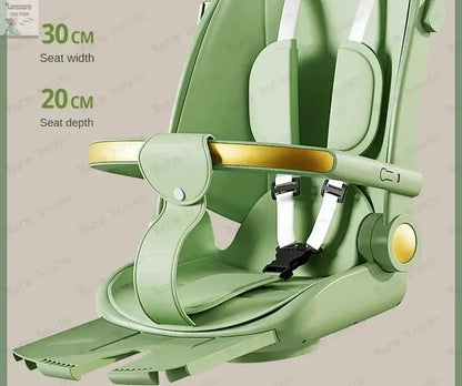Portable Three-wheel Baby Stroller Foldable Three-wheel Baby Stroller for Children Seat Swivel Three-wheeled Children's Bicycle Lonzaro Kids