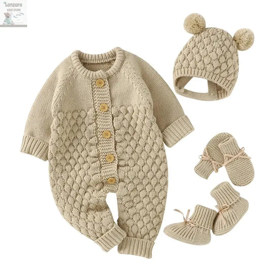Rompers voor Baby’s Herfst & Winter - Lonzaro Kids