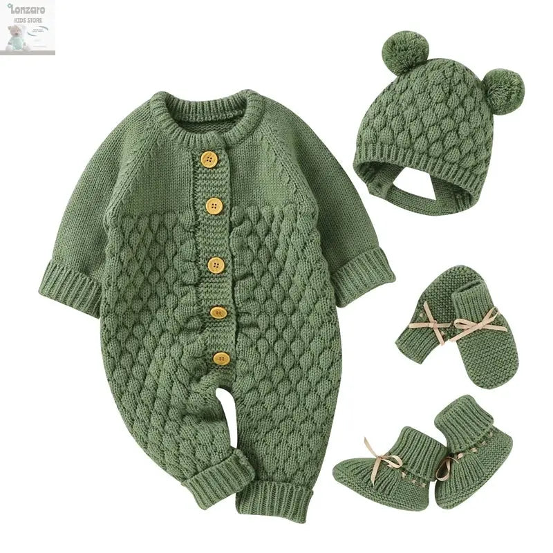 Rompers voor Baby’s Herfst & Winter - Lonzaro Kids