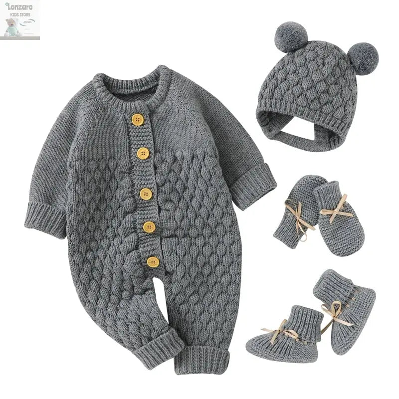 Rompers voor Baby’s Herfst & Winter - Lonzaro Kids