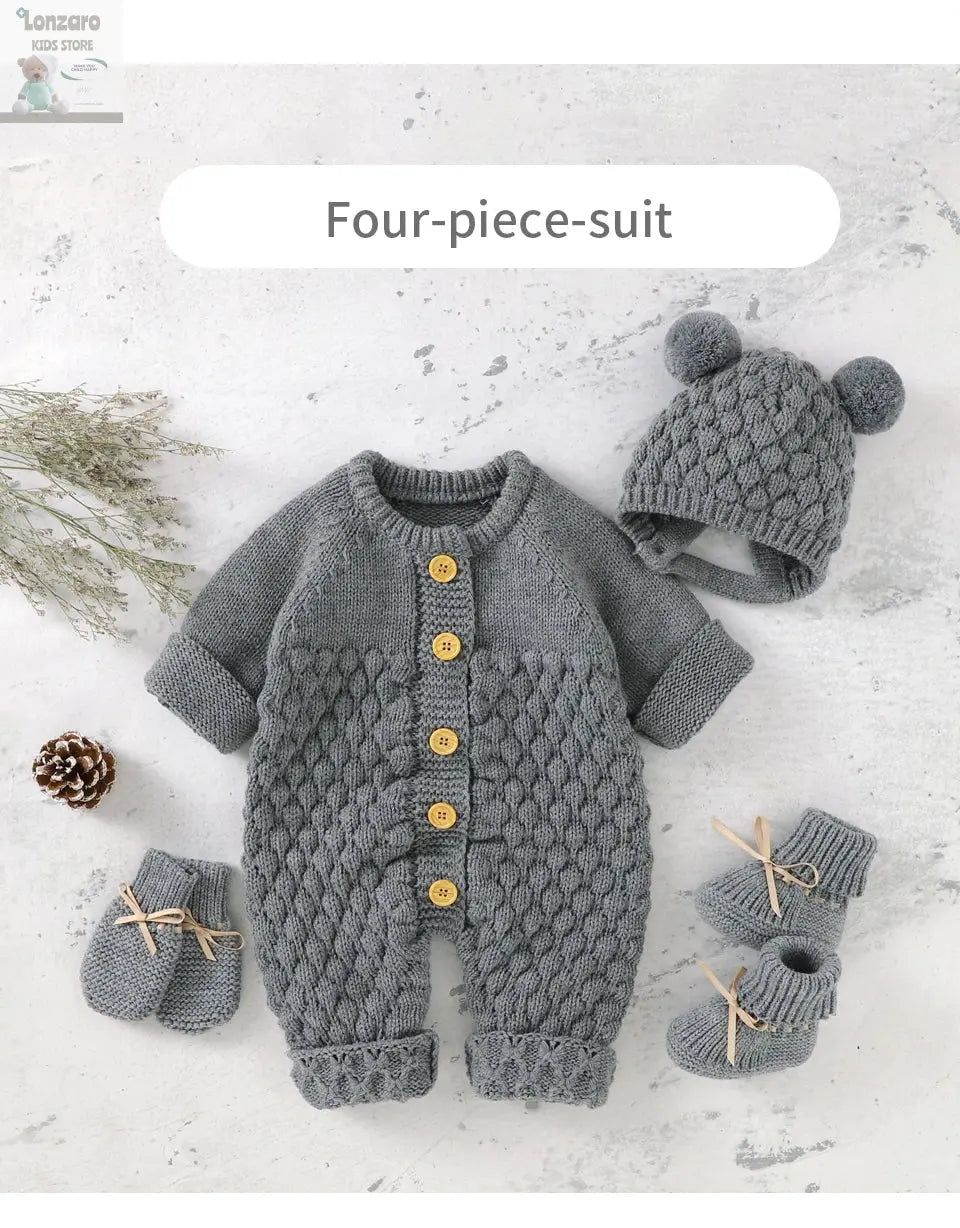 Rompers voor Baby’s Herfst & Winter - Lonzaro Kids