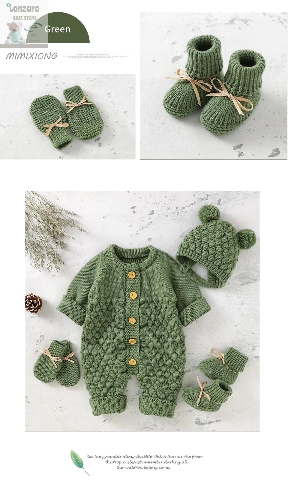 Rompers voor Baby’s Herfst & Winter - Lonzaro Kids