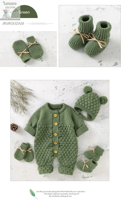 Rompers voor Baby’s Herfst & Winter - Lonzaro Kids